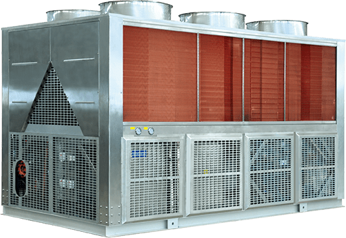 Anti-vibration air-cooled chiller